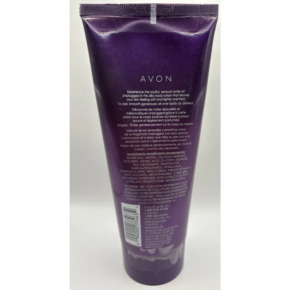 NEW Avon Unplugged Body Lotion Her Body 6.7 Fl Oz  Sealed